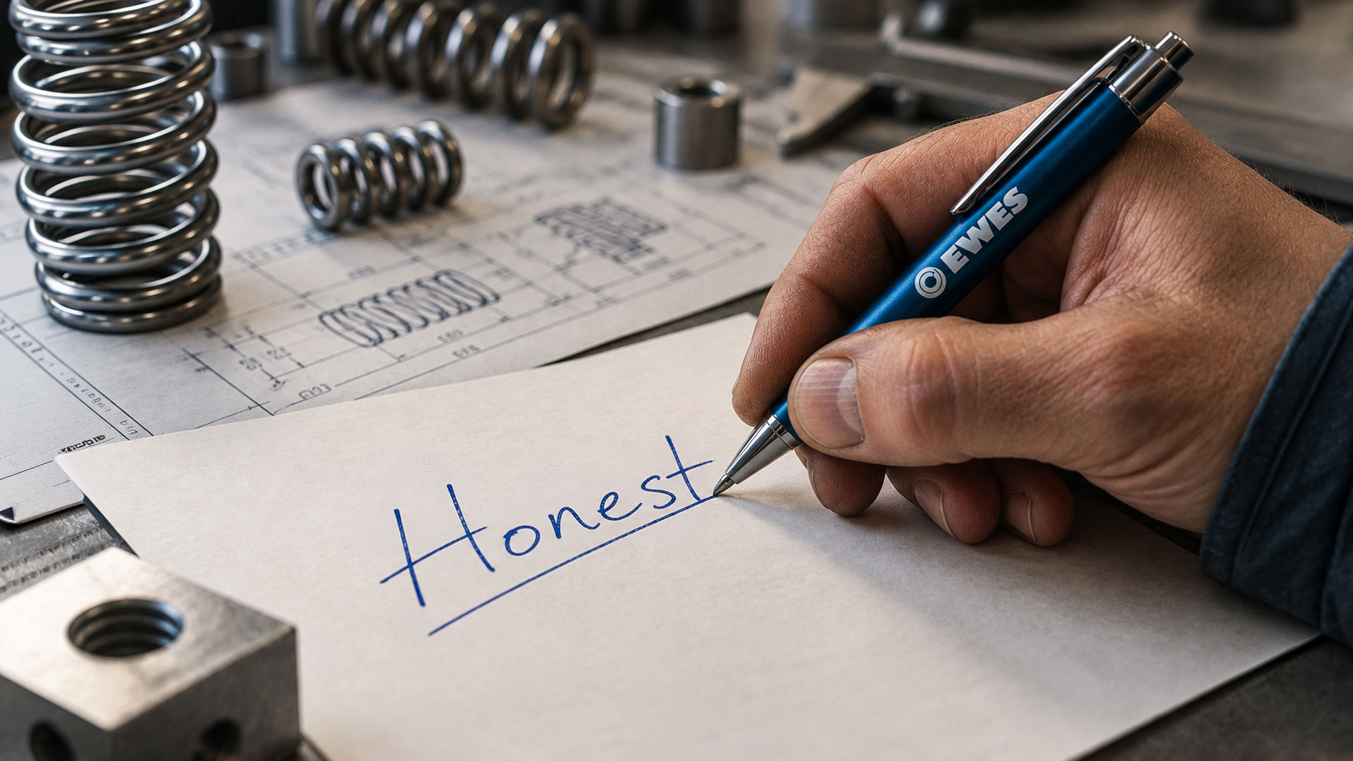 Honest is one of EWES' five core values.